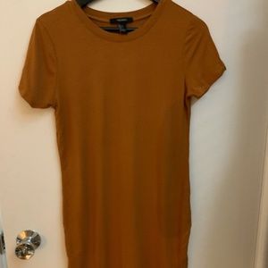 Brown Body Con Dress